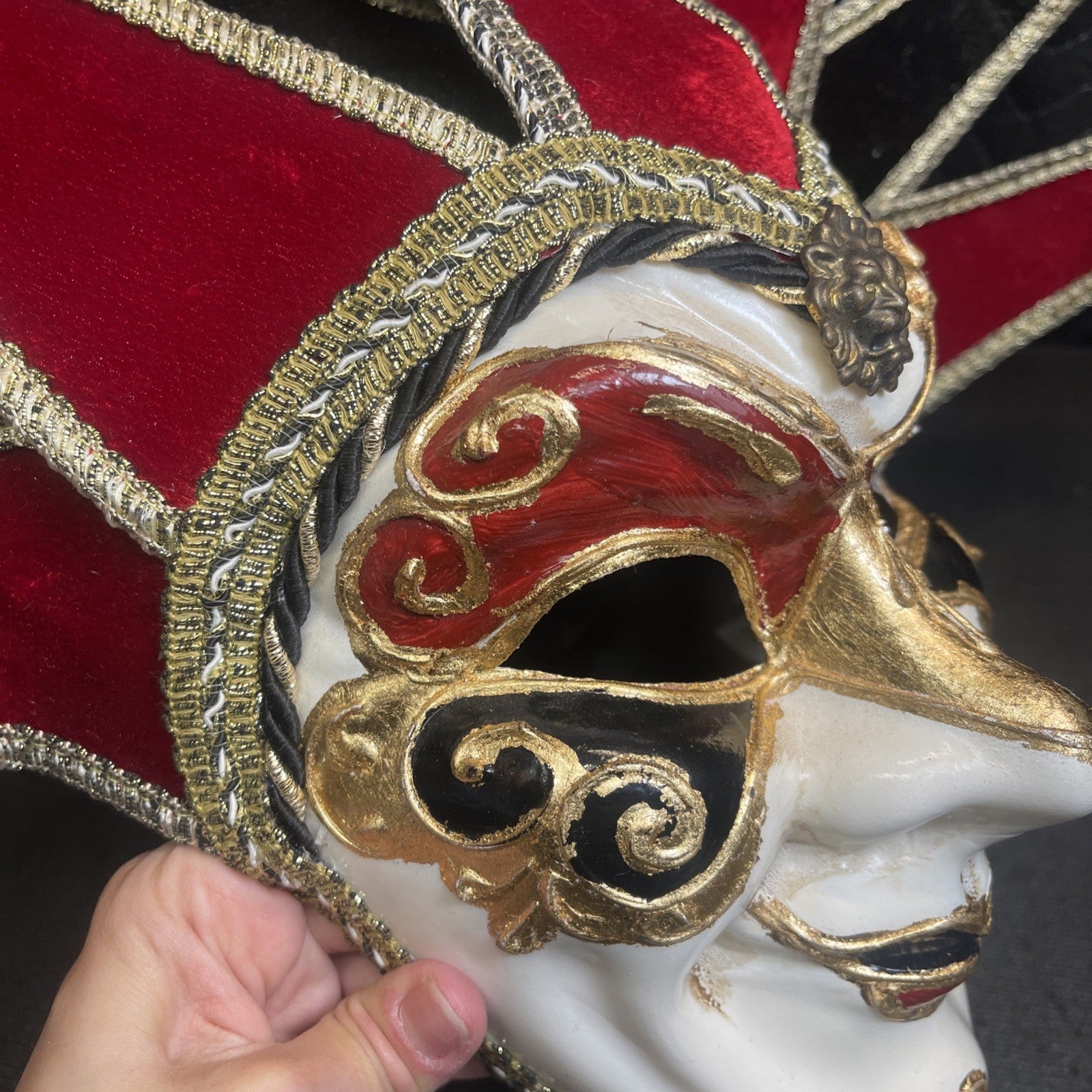 La Maschera Del Galeone Jester With Handle