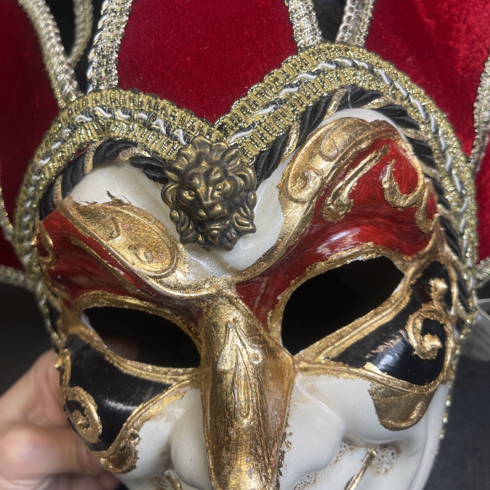 La Maschera Del Galeone Jester With Handle