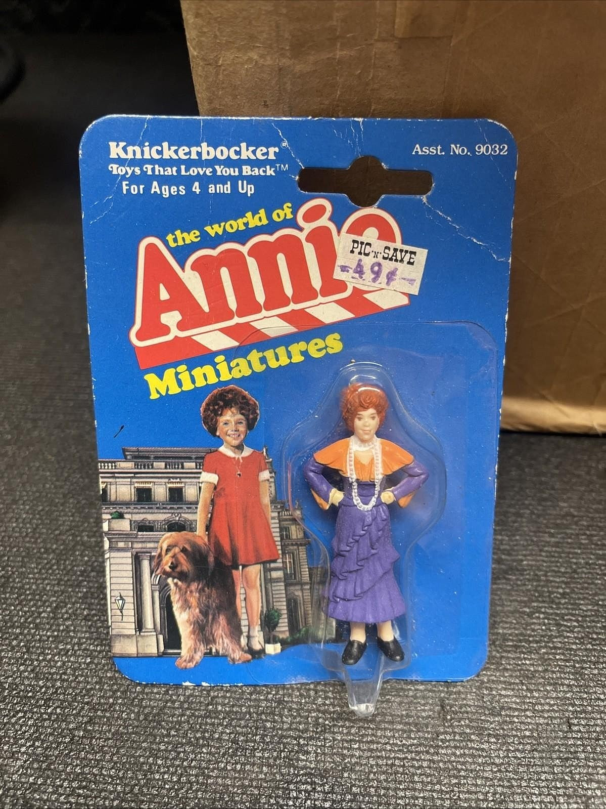 1982 Knickerbocker Toys The World of Annie Miniature Lot (3new+9opened)COMPLETE