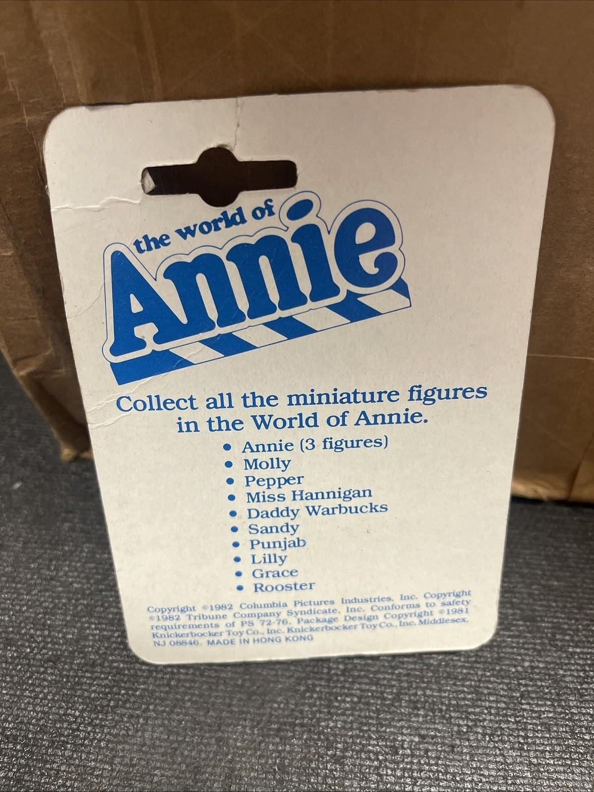 1982 Knickerbocker Toys The World of Annie Miniature Lot (3new+9opened)COMPLETE
