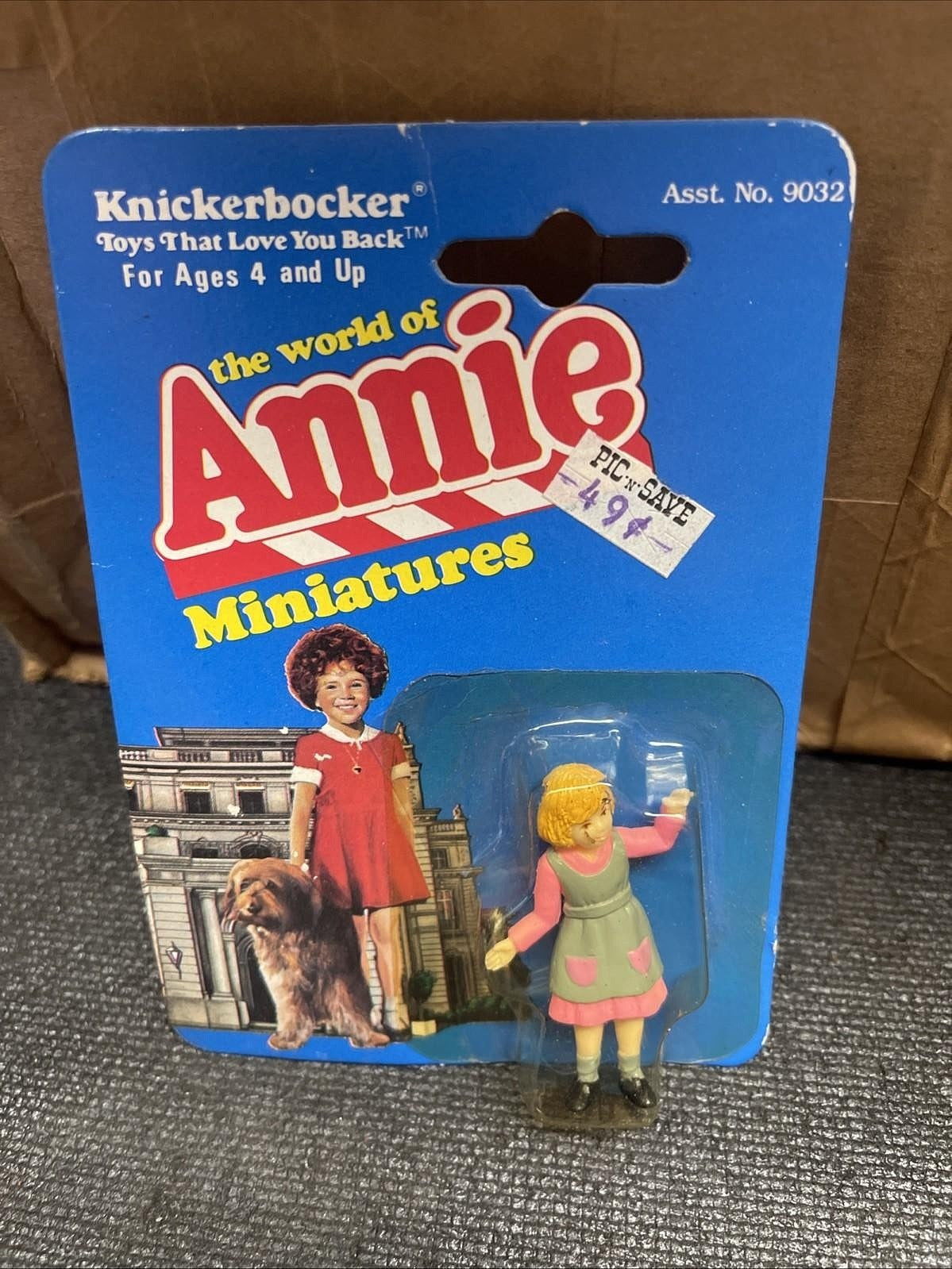 1982 Knickerbocker Toys The World of Annie Miniature Lot (3new+9opened)COMPLETE