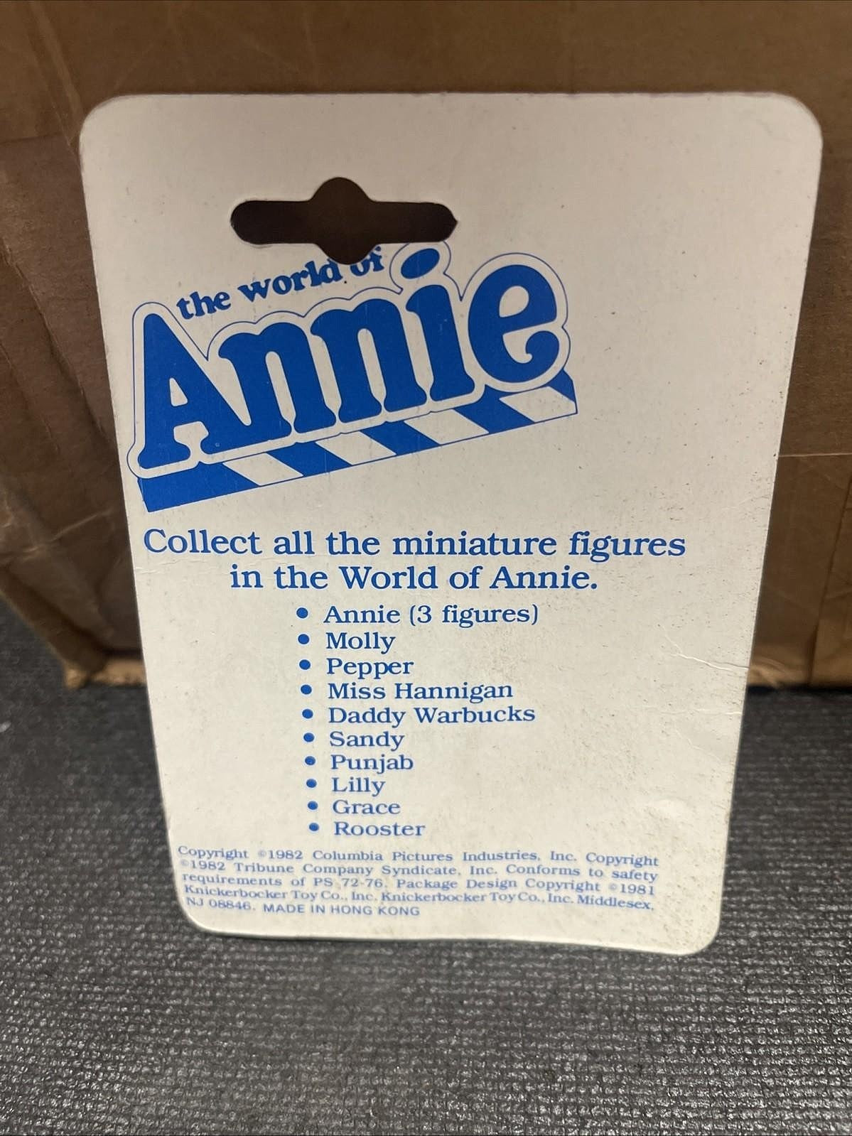 1982 Knickerbocker Toys The World of Annie Miniature Lot (3new+9opened)COMPLETE