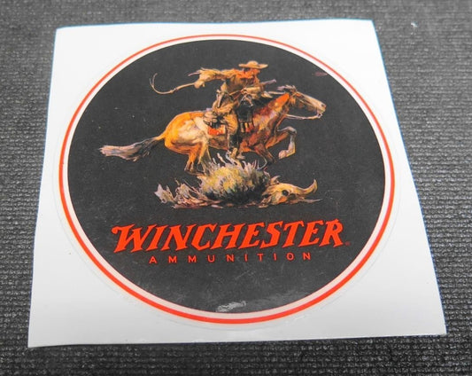 Winchester Ammunition Firearms Logo - Decal Sticker Gloss Finish 4 1/4" Diameter