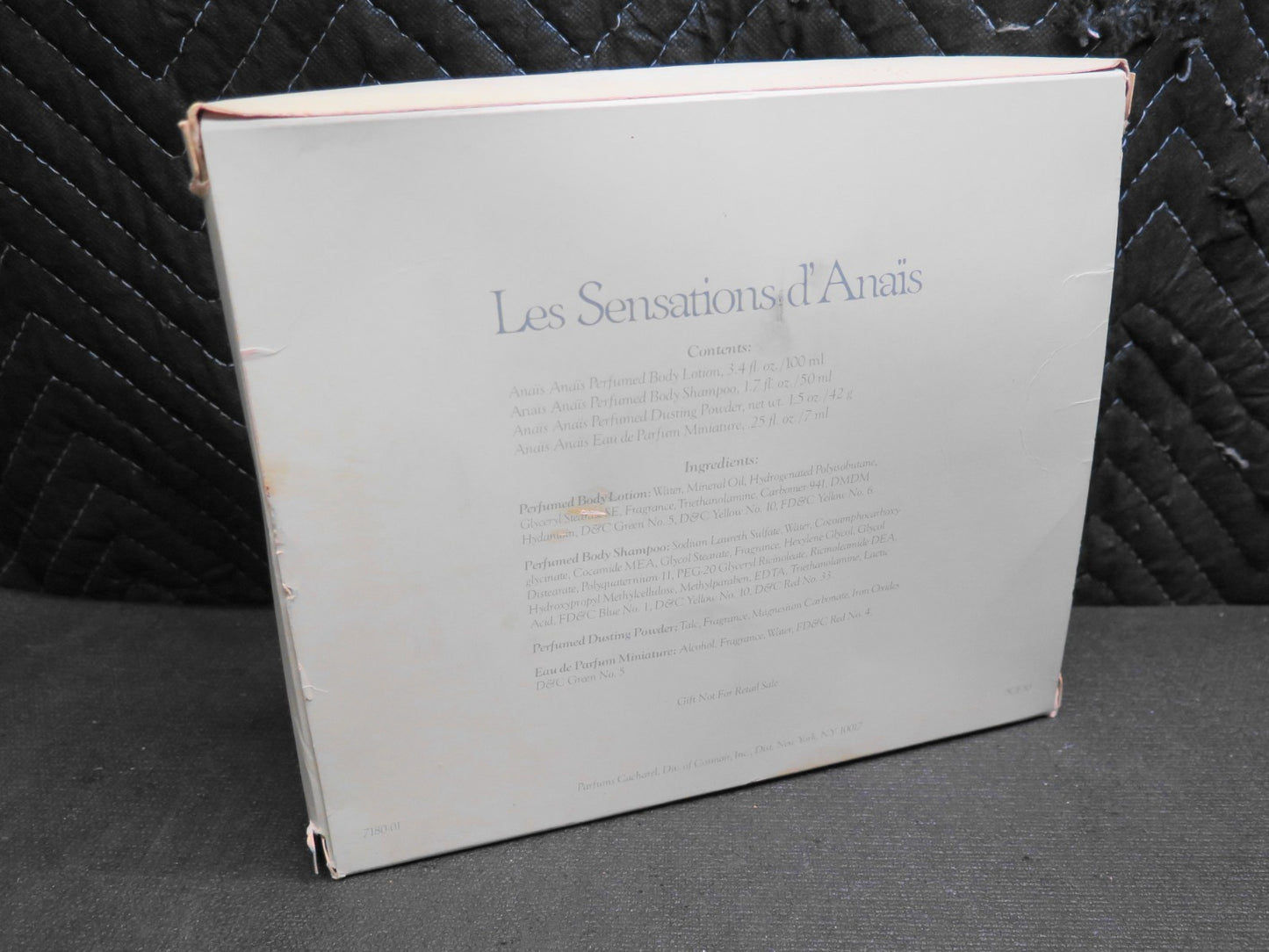 ANAIS ANAIS Cacharel Eau De Parfum 7ml .25fl Oz Gift Set - Lotion, Powder, Wash