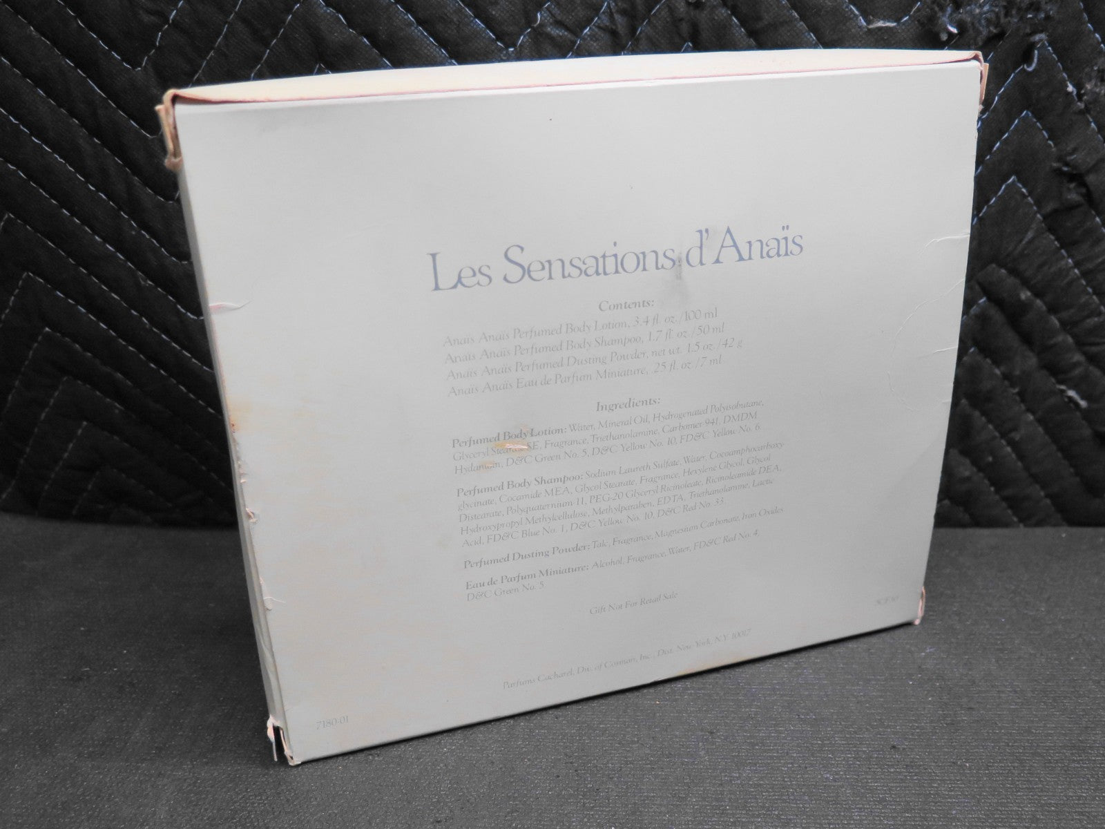 ANAIS ANAIS Cacharel Eau De Parfum 7ml .25fl Oz Gift Set - Lotion, Powder, Wash