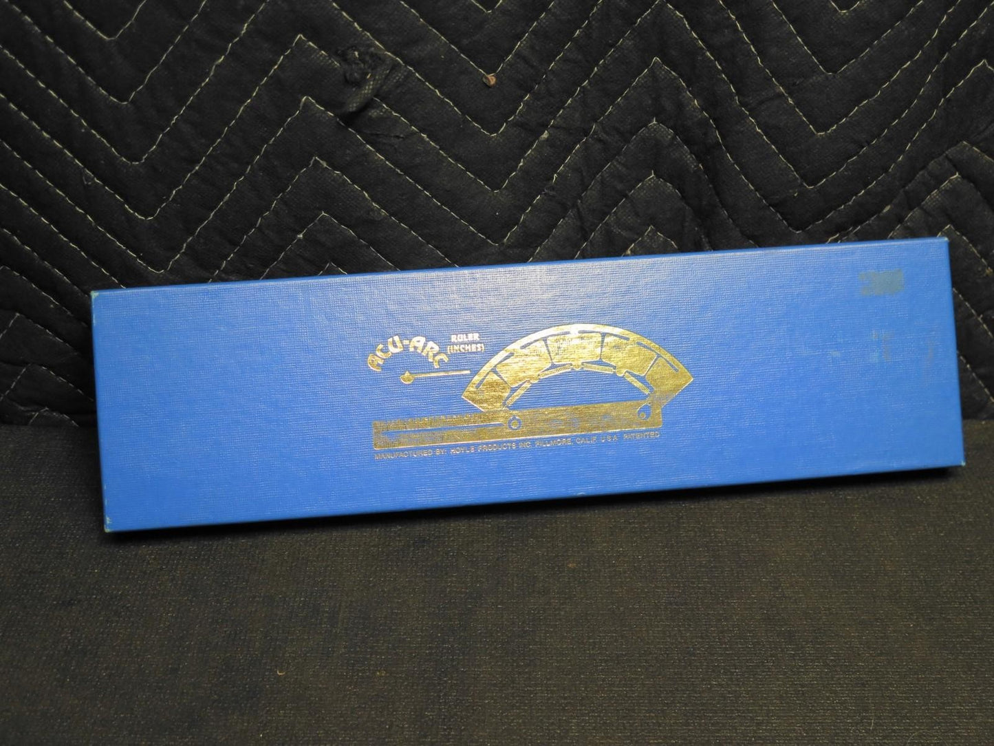 🍊NOS MINT Vintage Hoyle Engineering Acu-Arc Ruler w/ Original Box Drafting Tool