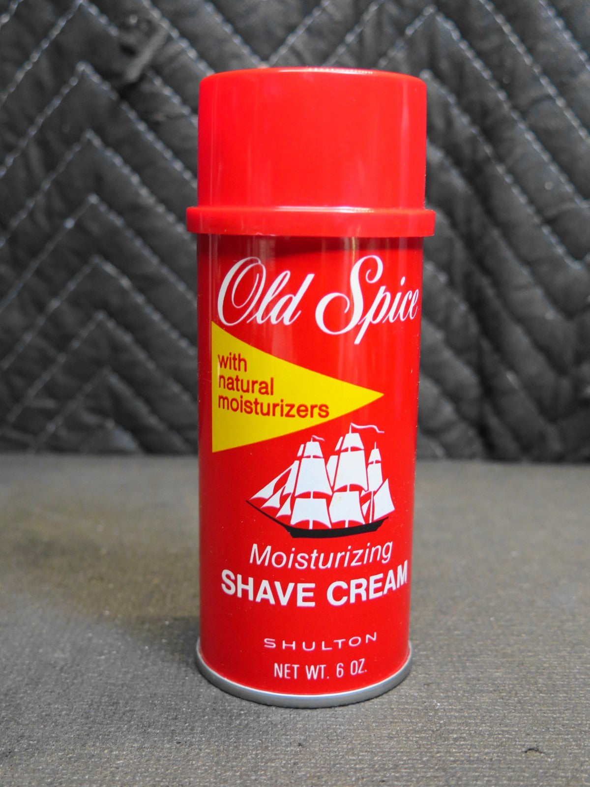 Vintage OLD SPICE SHAVE CREAM by Shulton 6 oz