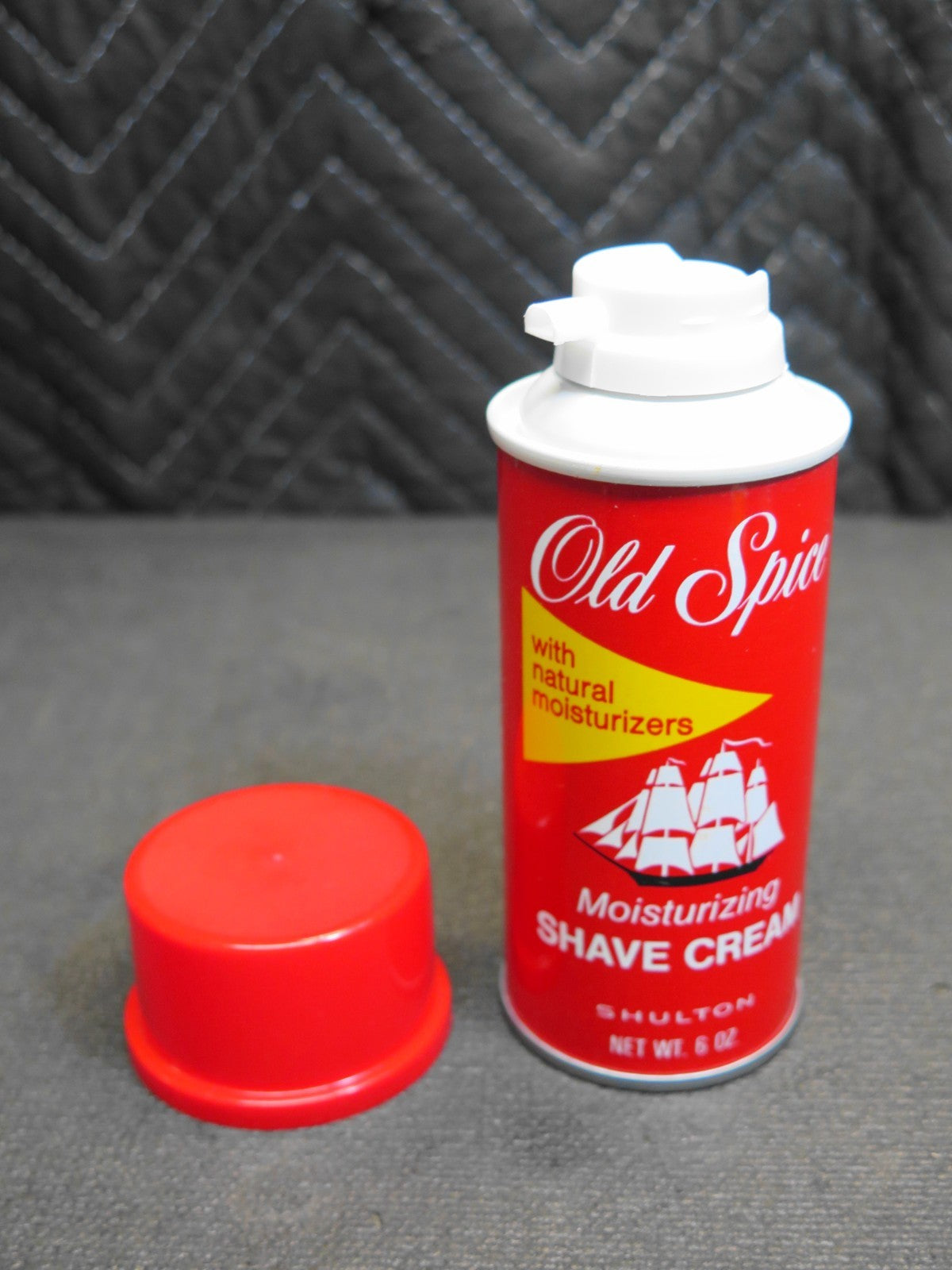 Vintage OLD SPICE SHAVE CREAM by Shulton 6 oz