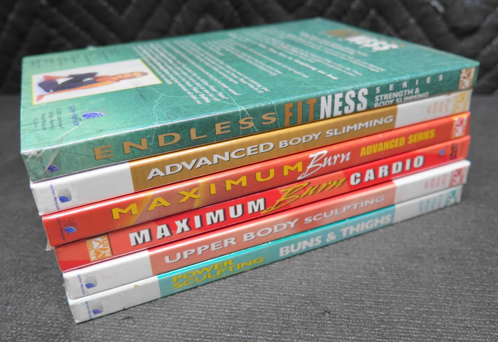 Lot of 6 Winsor Pilates Fitness, Slimming, Sculpting, Cardio and Burn DVDs - NEW