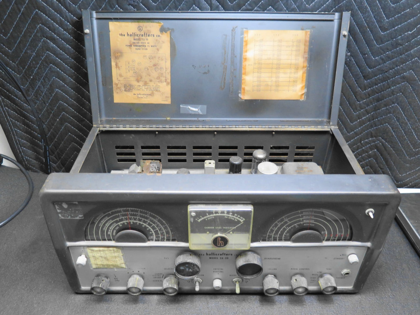Vintage Hallicrafters SX-99 Short Wave Receiver - Parts / Repair