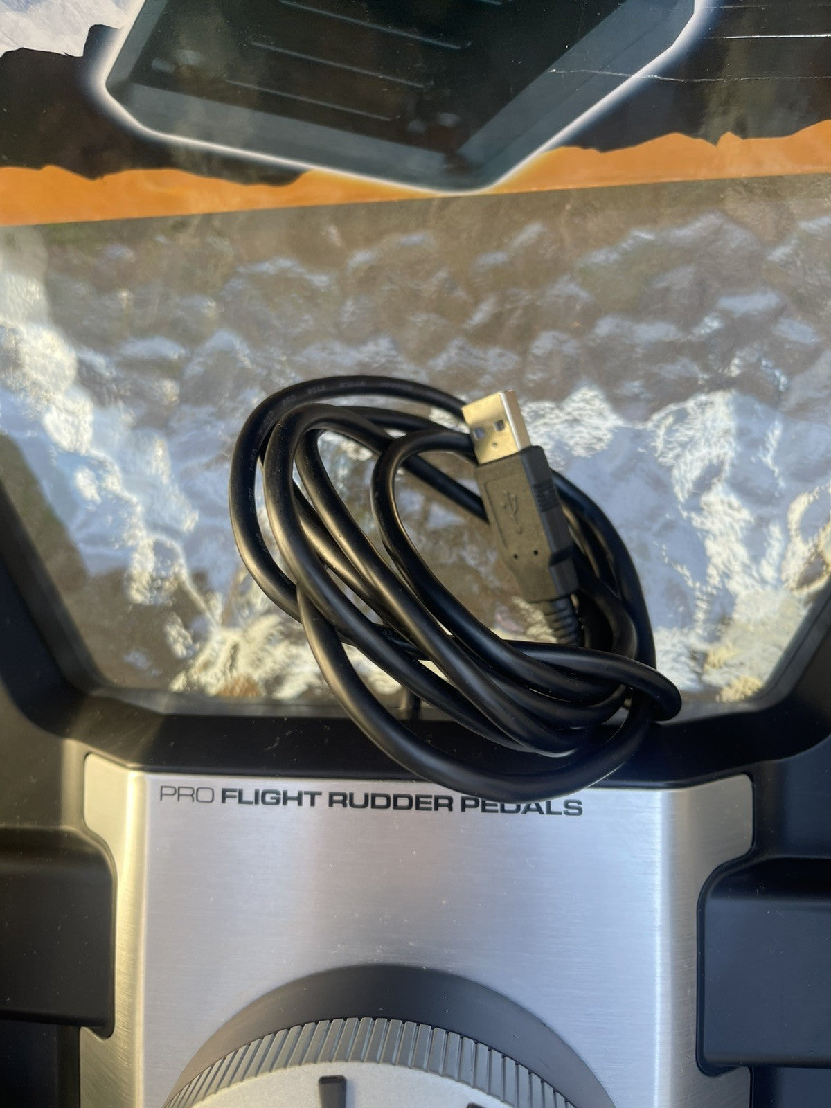Saitek Pro Flight Rudder Pedals USB Wired Flight Pedals PC - Tested