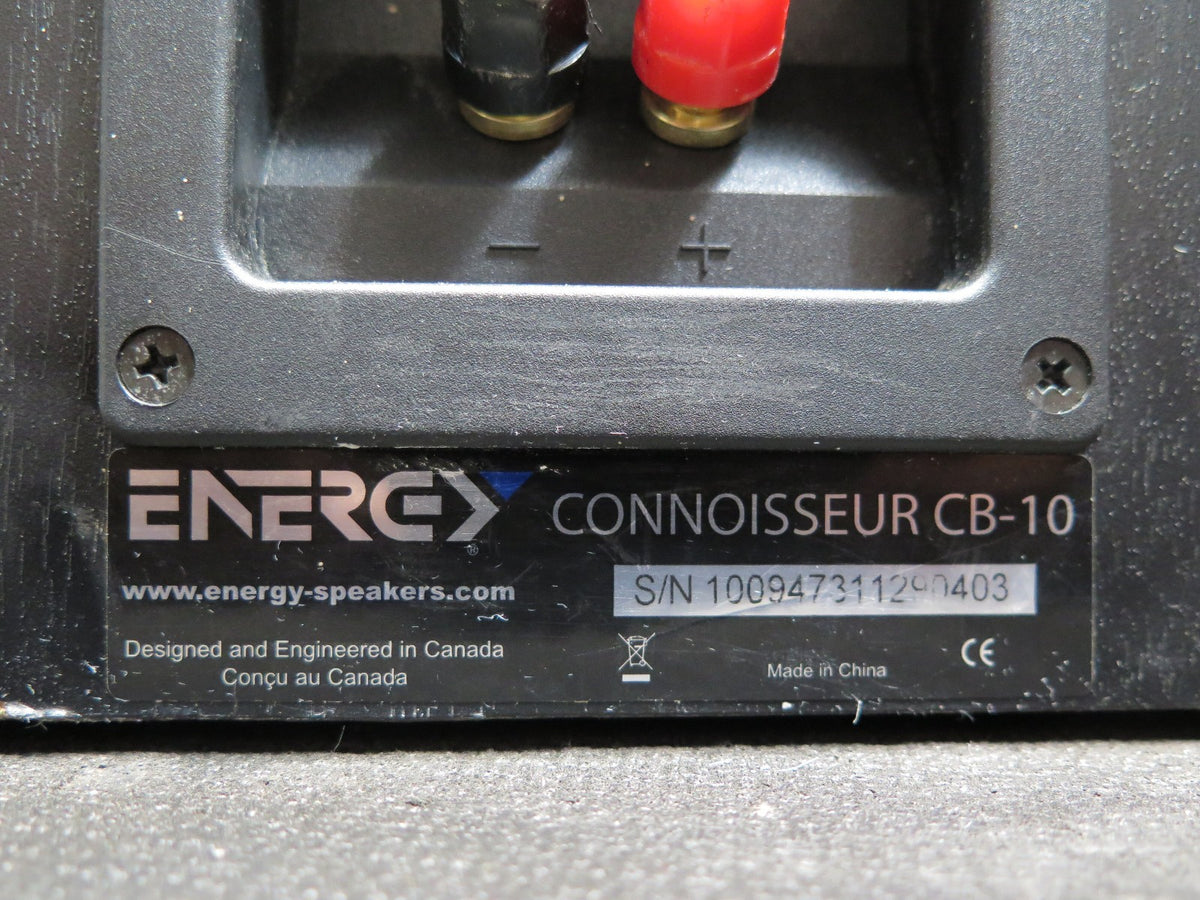 Klipsch Energy Connoisseur CB-10 2-Way Bookshelf Speakers Front Left and Right