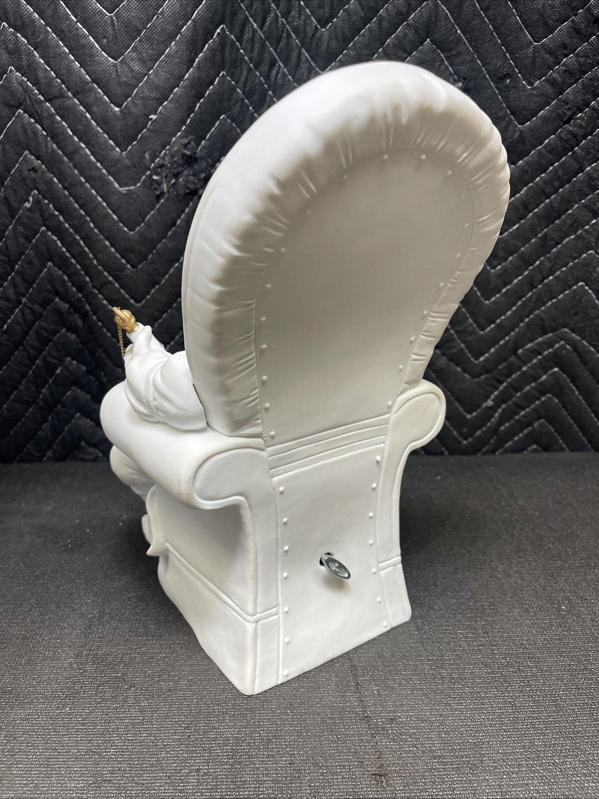 Dept 56  Winter Silhouettes FATHER TIME: "AS TIME GOES BY" MUSIC BOX 78589 WORKS
