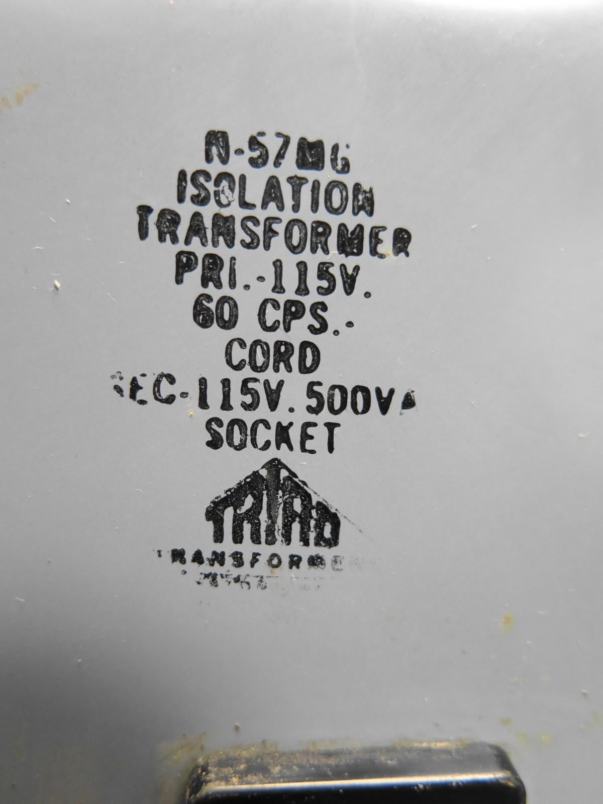 Triad N-57MG Isolation Transformer