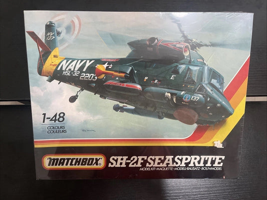 1/48 Matchbox SH-2F Seasprite U.S. Navy Helicopter