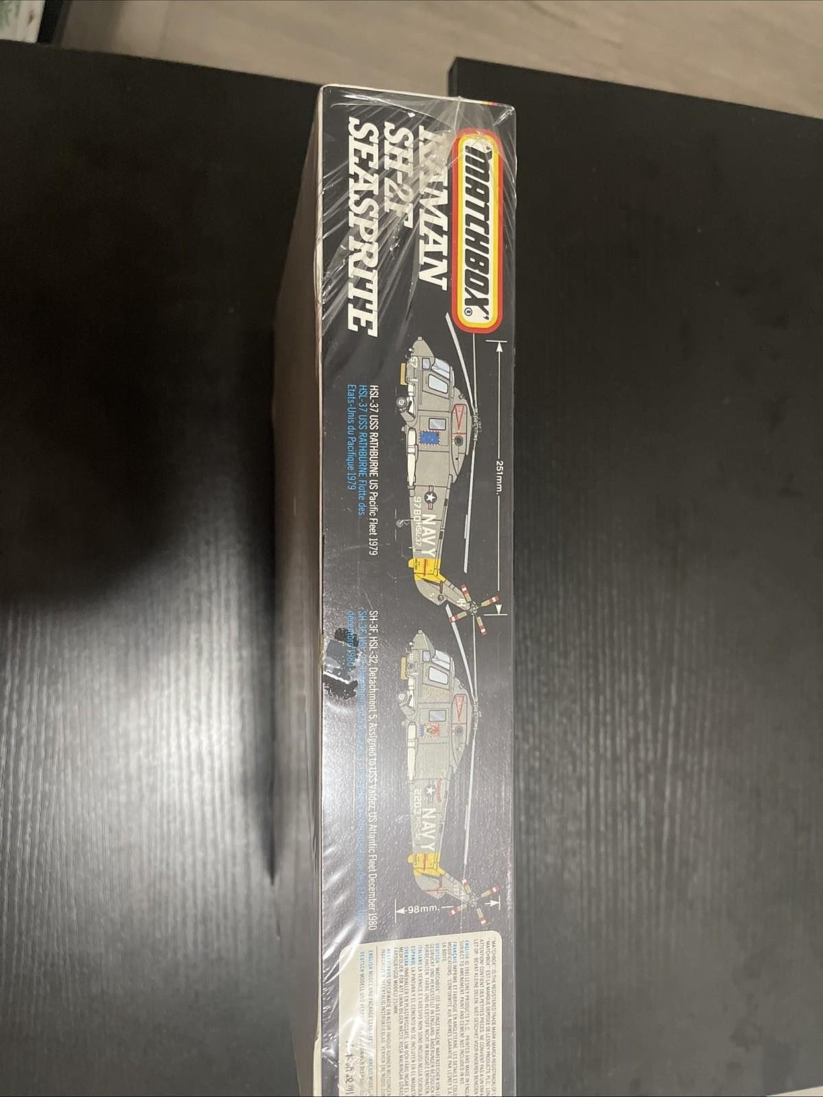 1/48 Matchbox SH-2F Seasprite U.S. Navy Helicopter