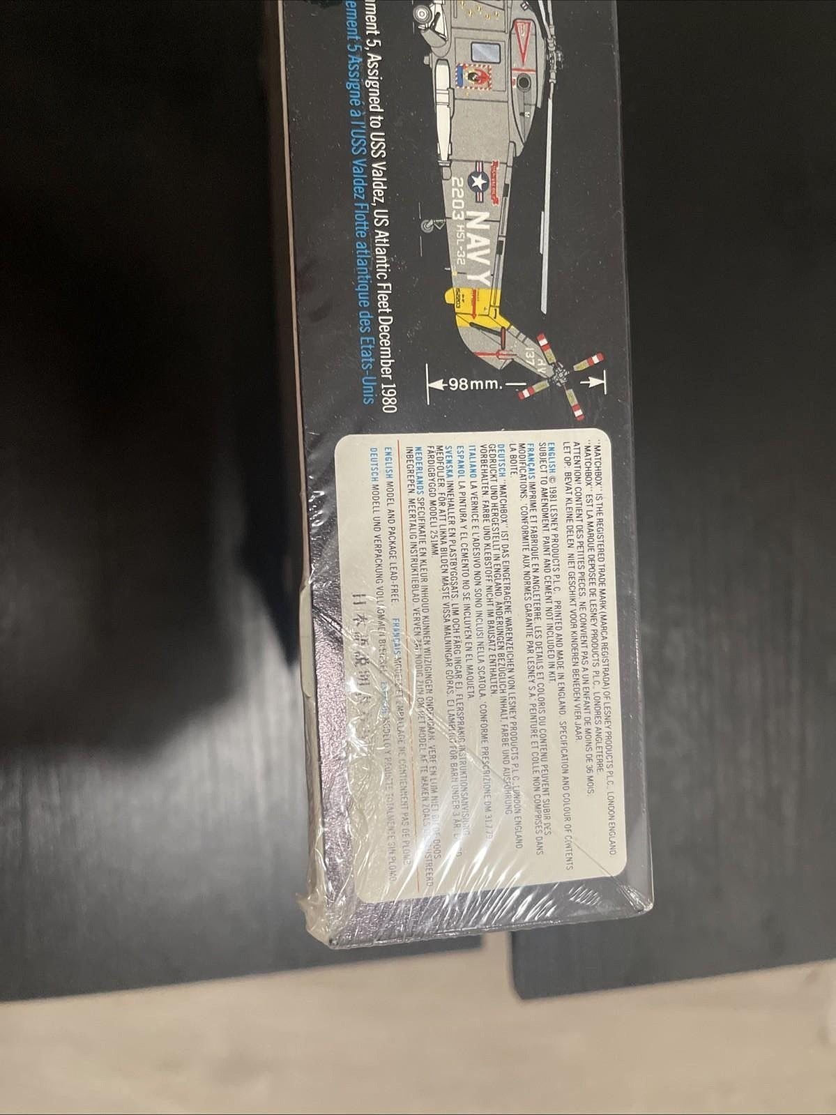 1/48 Matchbox SH-2F Seasprite U.S. Navy Helicopter