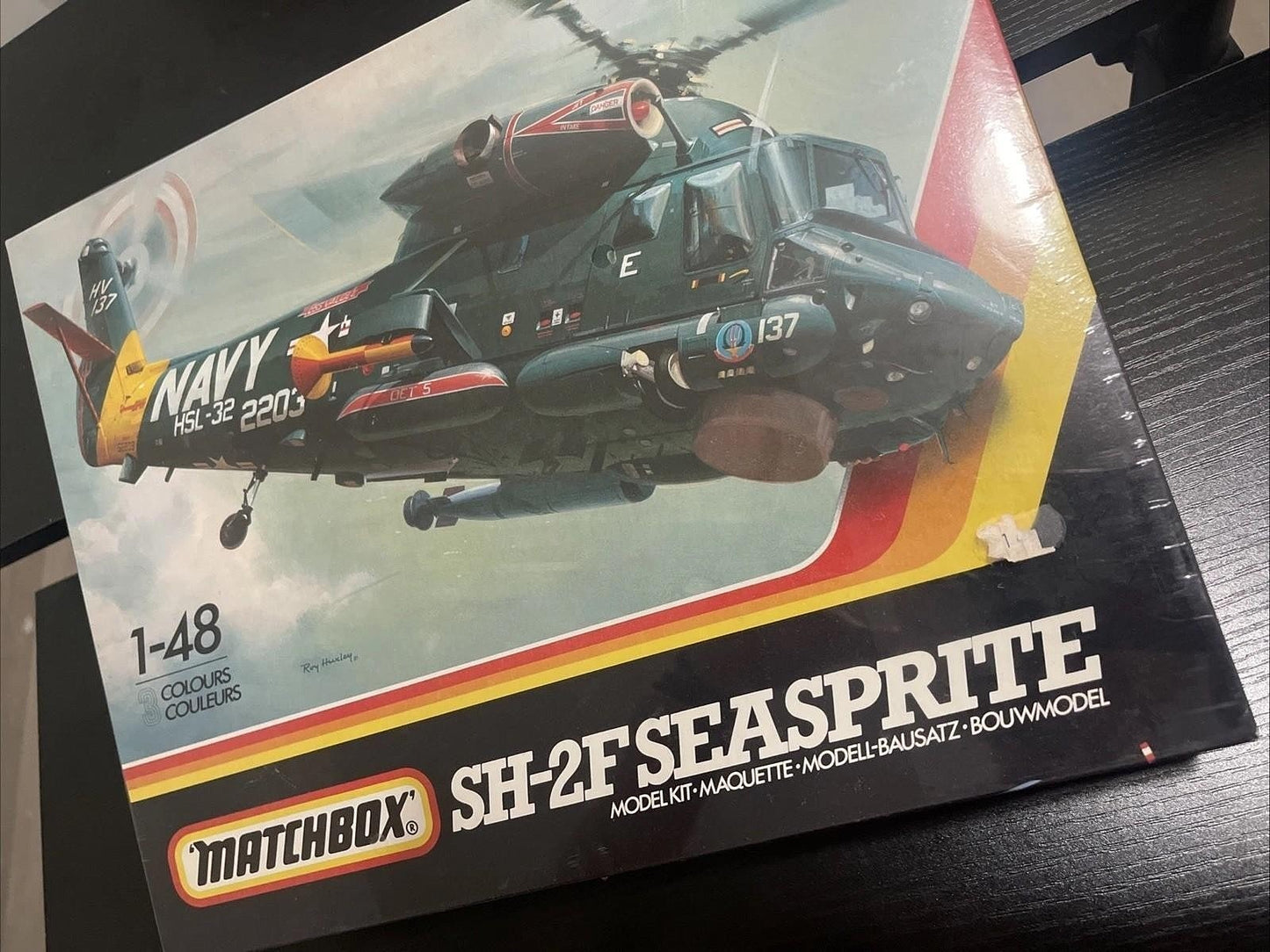 1/48 Matchbox SH-2F Seasprite U.S. Navy Helicopter