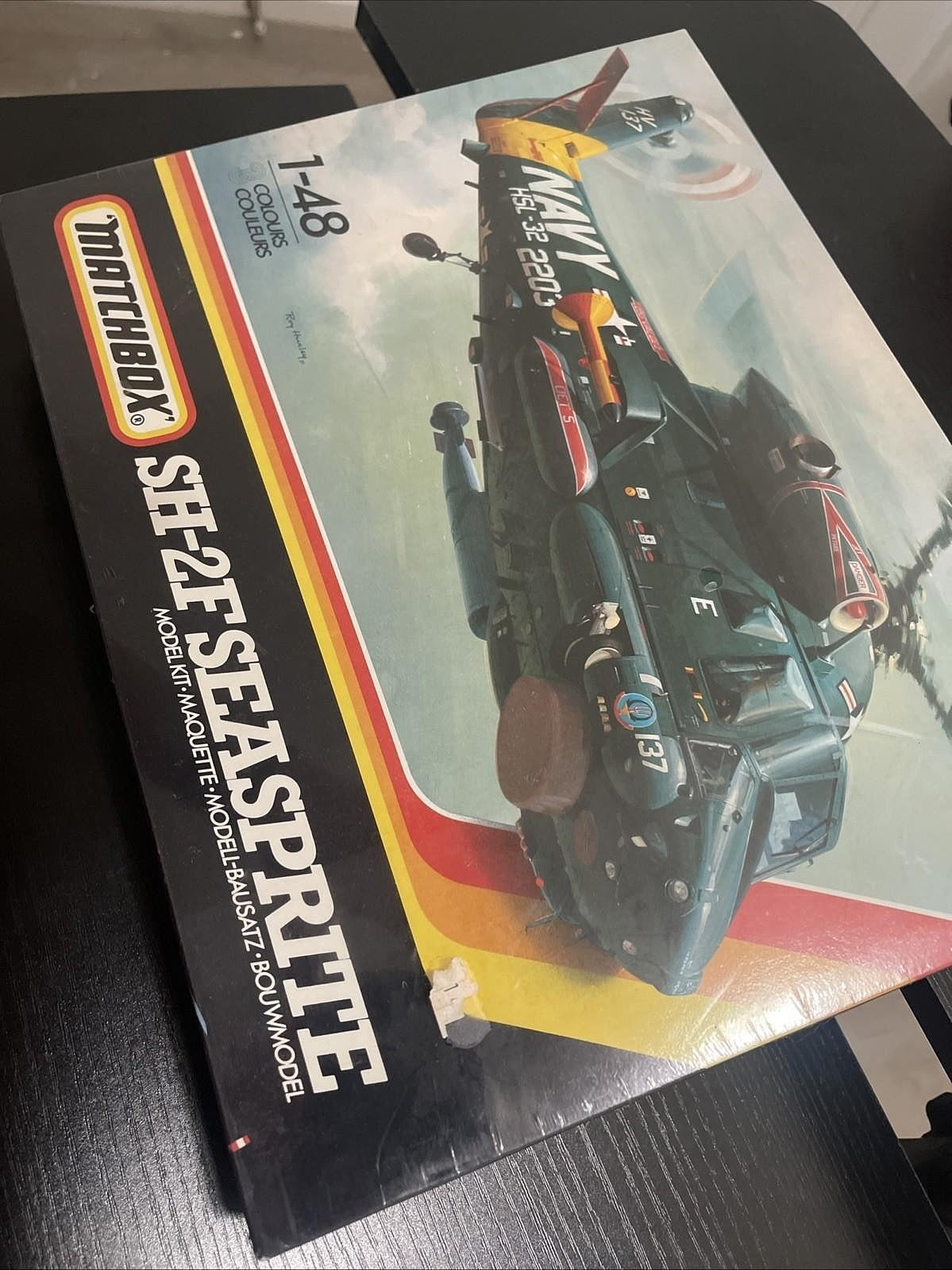 1/48 Matchbox SH-2F Seasprite U.S. Navy Helicopter