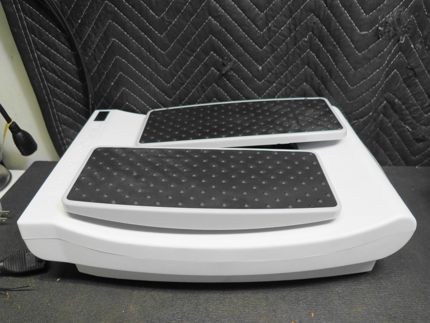 LegXercise PRO Movement Trainer Power Assisted Concave Track White Black