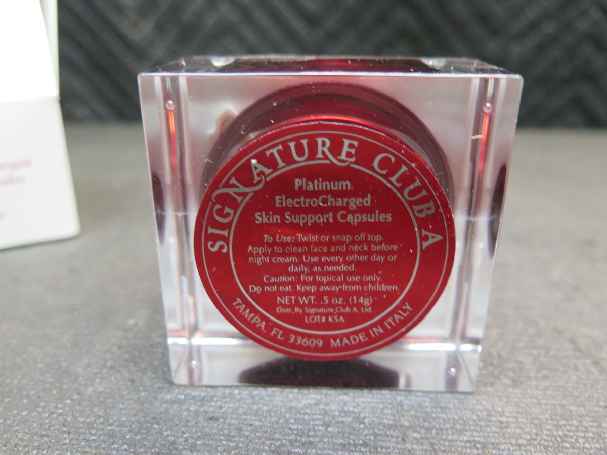 Signature Club a Platinum Electrocharged Skin Support Capsules New