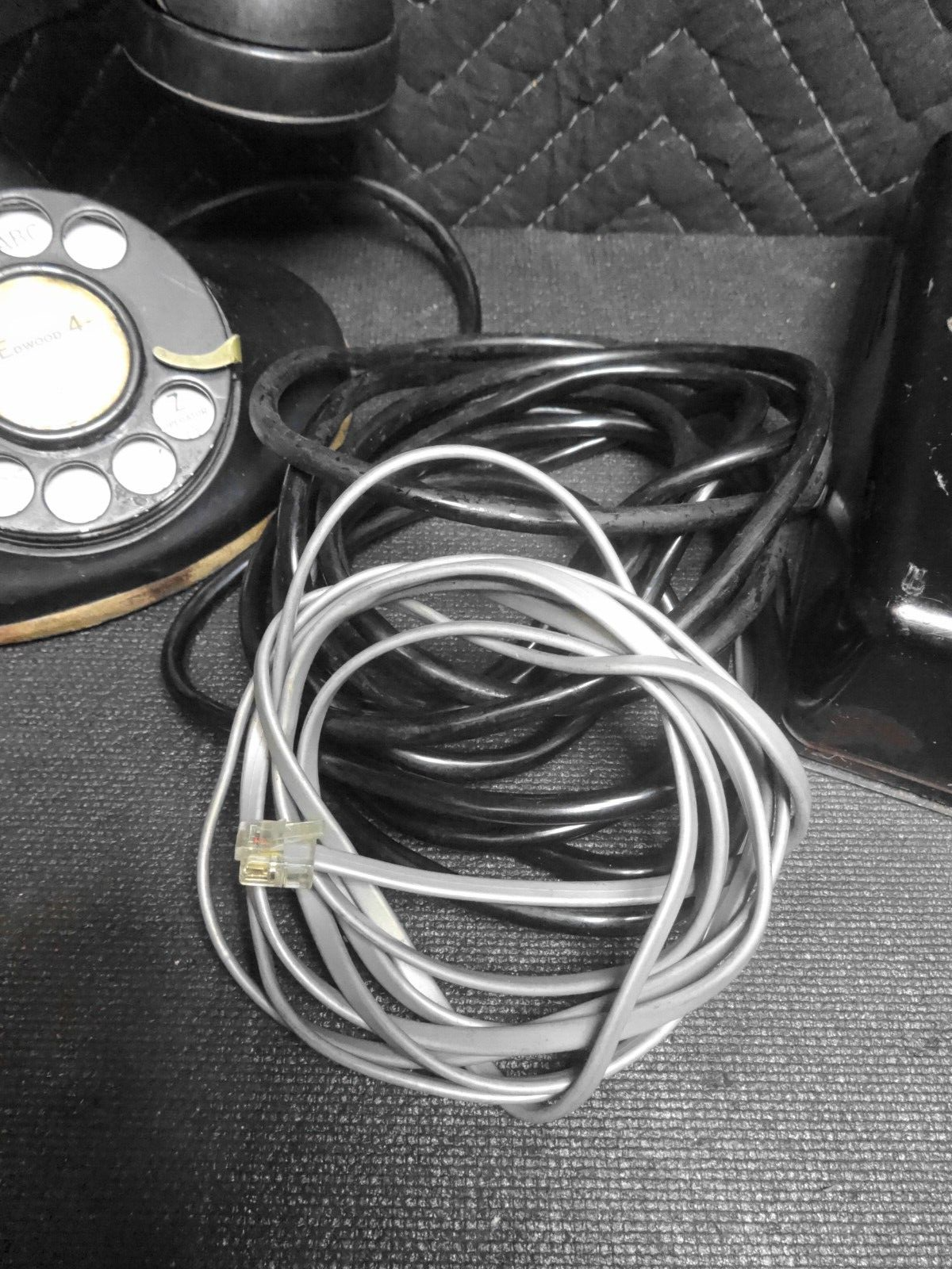 Antique BELL WESTERN ELECTRIC Desk Telephone 102/202 & 684BA Ringer Box