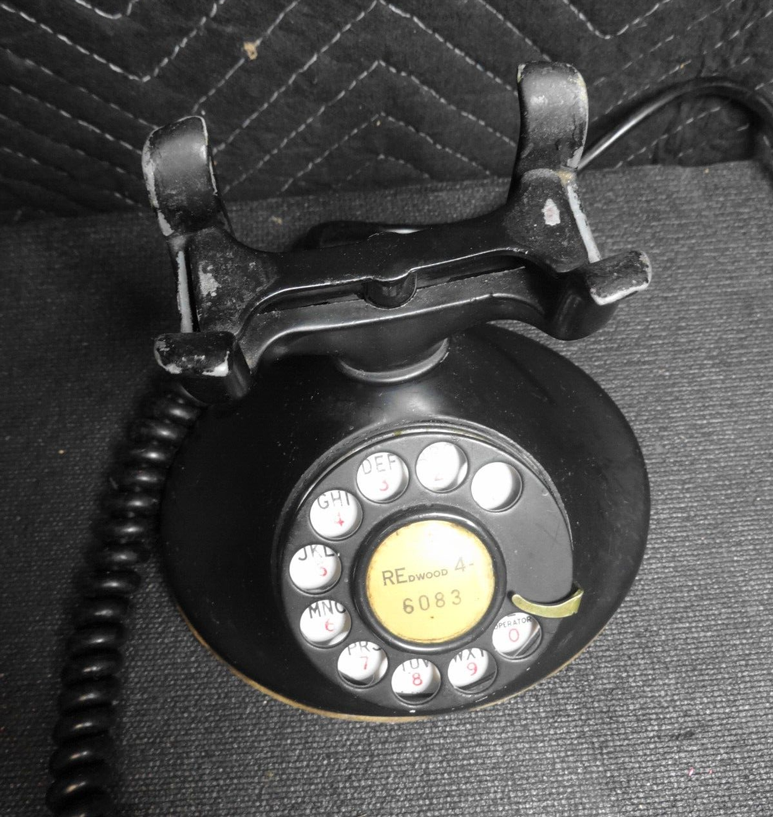 Antique BELL WESTERN ELECTRIC Desk Telephone 102/202 & 684BA Ringer Box