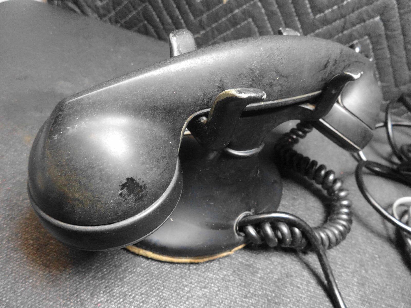 Antique BELL WESTERN ELECTRIC Desk Telephone 102/202 & 684BA Ringer Box