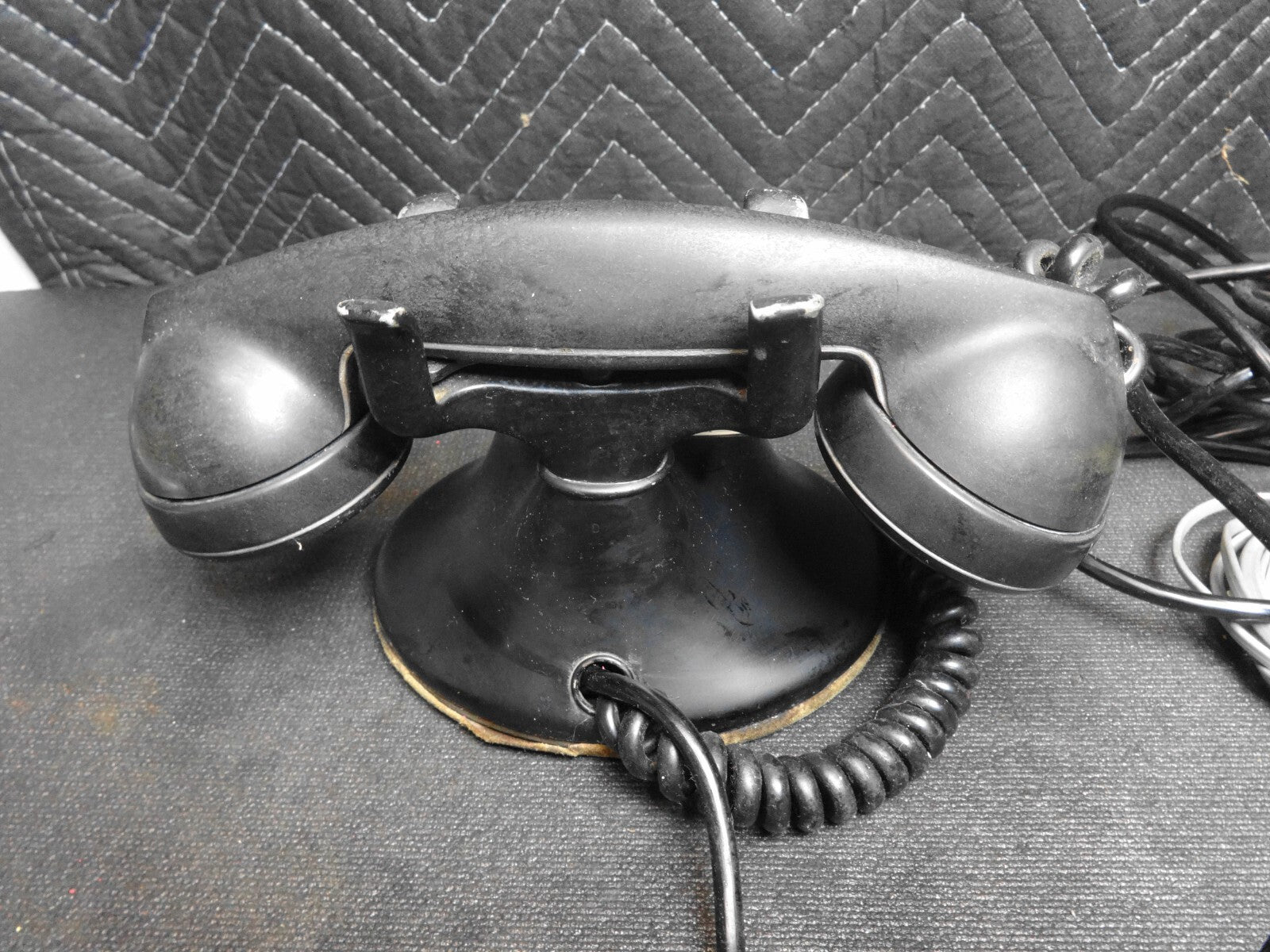 Antique BELL WESTERN ELECTRIC Desk Telephone 102/202 & 684BA Ringer Box