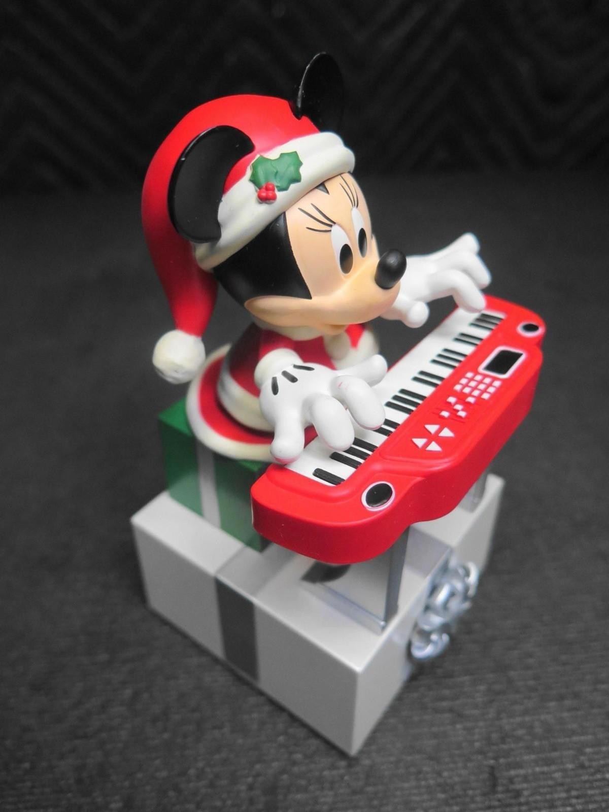 2013 Hallmark Minnie Mouse Disney Wireless Band Ornament Sound & Motion WORKS