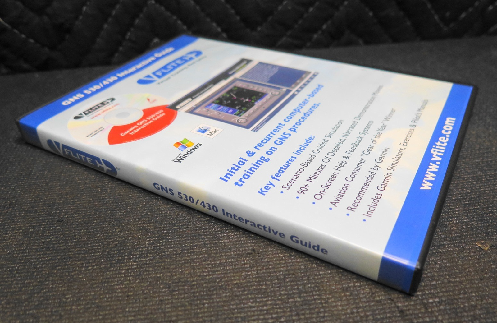 VFlite GNS 530 / 430 interactive Guide - Computer based training CDROM