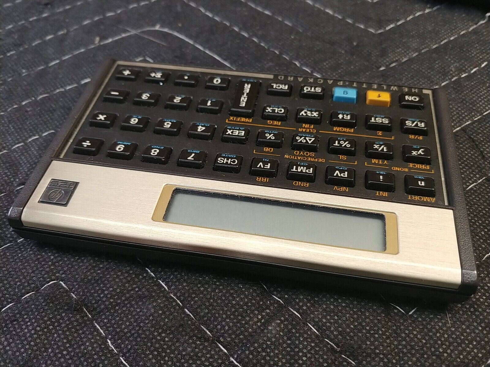 Hewlett Packard HP12C GOLD Financial Calculator with Case 12C