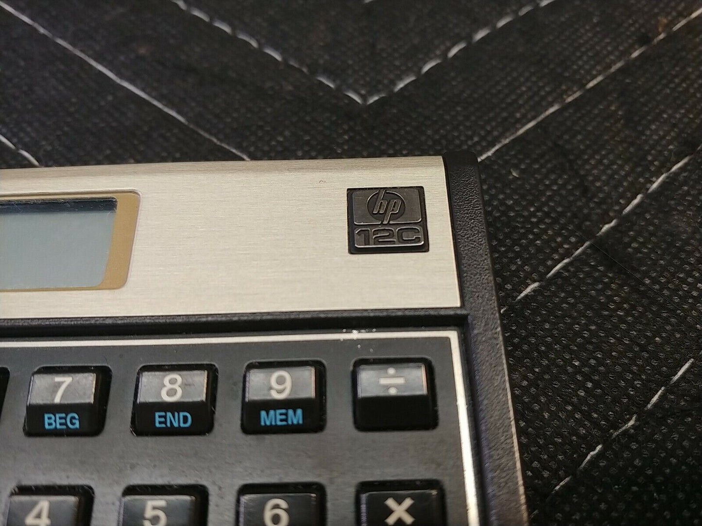 Hewlett Packard HP12C GOLD Financial Calculator with Case 12C