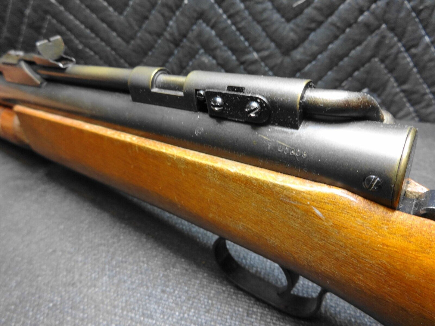 Vintage BENJAMIN FRANKLIN AIR RIFLE Mod. 342 Hard-Hitting .22 Pellet Gun