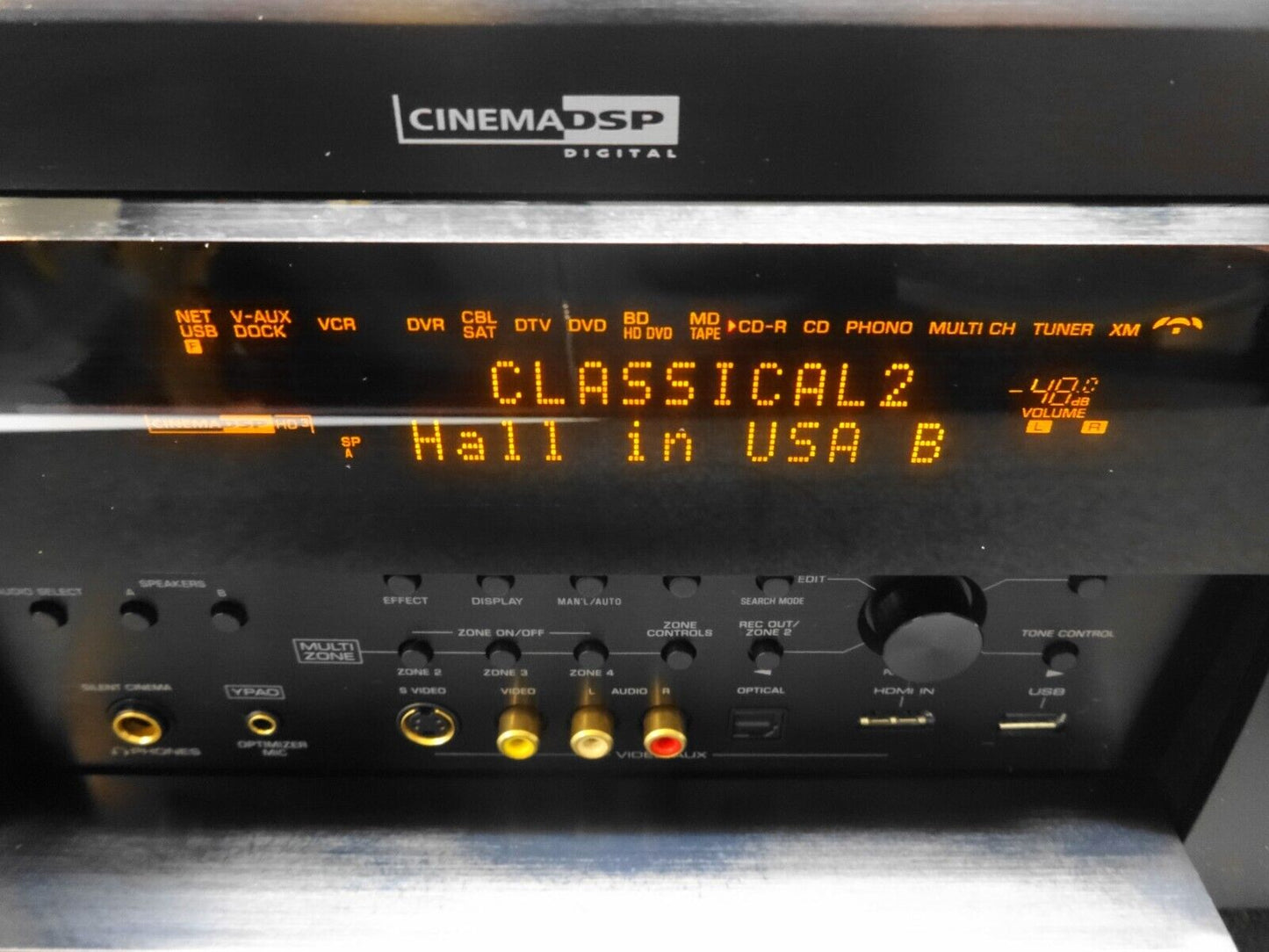 Yamaha RX-Z11 ~ 11.2-Ch Home Theater Receiver ~ THX® Ultra2 Plus ~ 800W