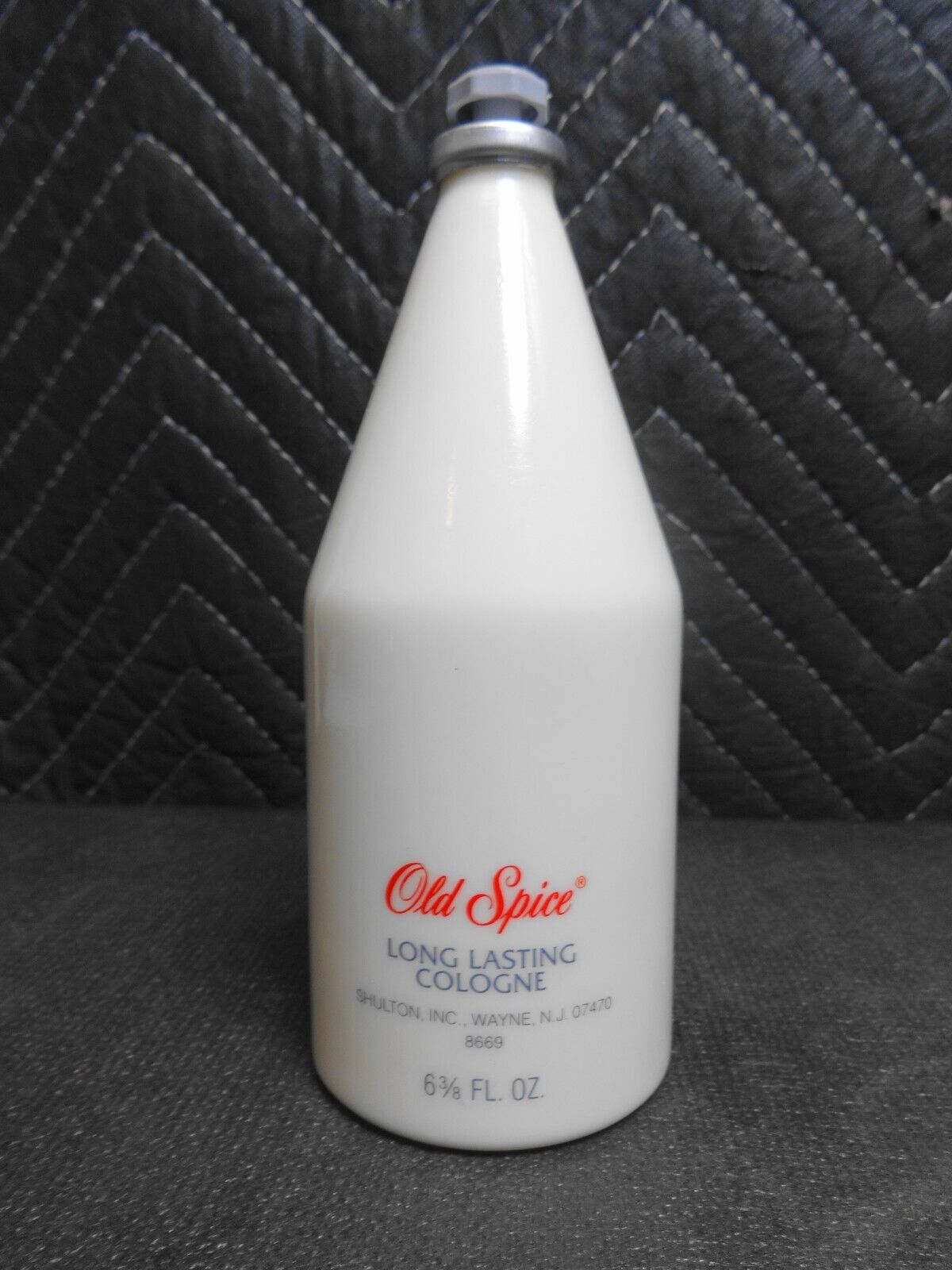 Vintage Old Spice Cologne Shulton Glass Bottle 6 3/8oz Star Top FULL