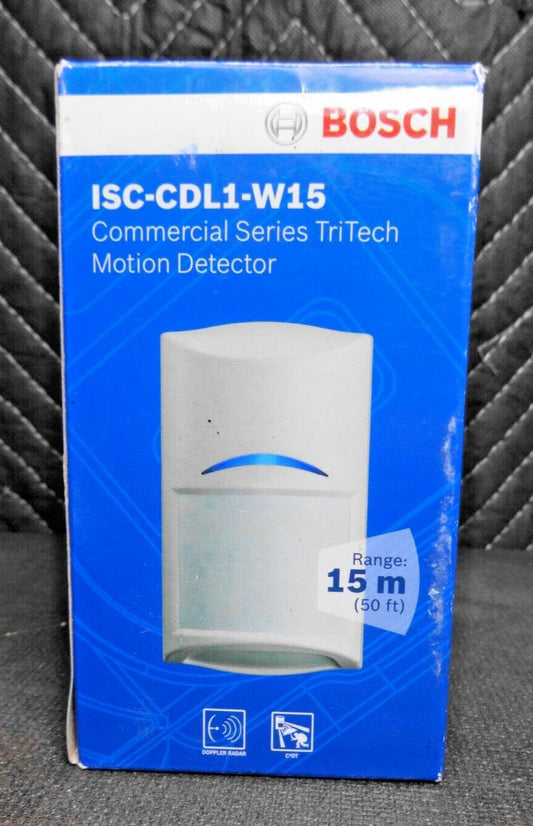 Bosch Commercial Series TriTech Motion Detector ISC-CDL1-W15G