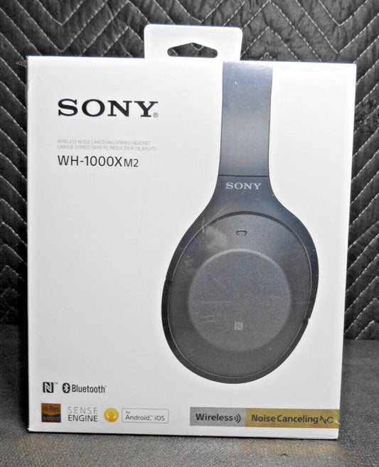 FACTORY SEALED Sony WH1000XM2 Over-Ear Wireless Headphones - Black