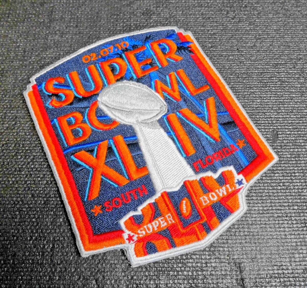 Super Bowl XLIV South Florida Embroidered Patch