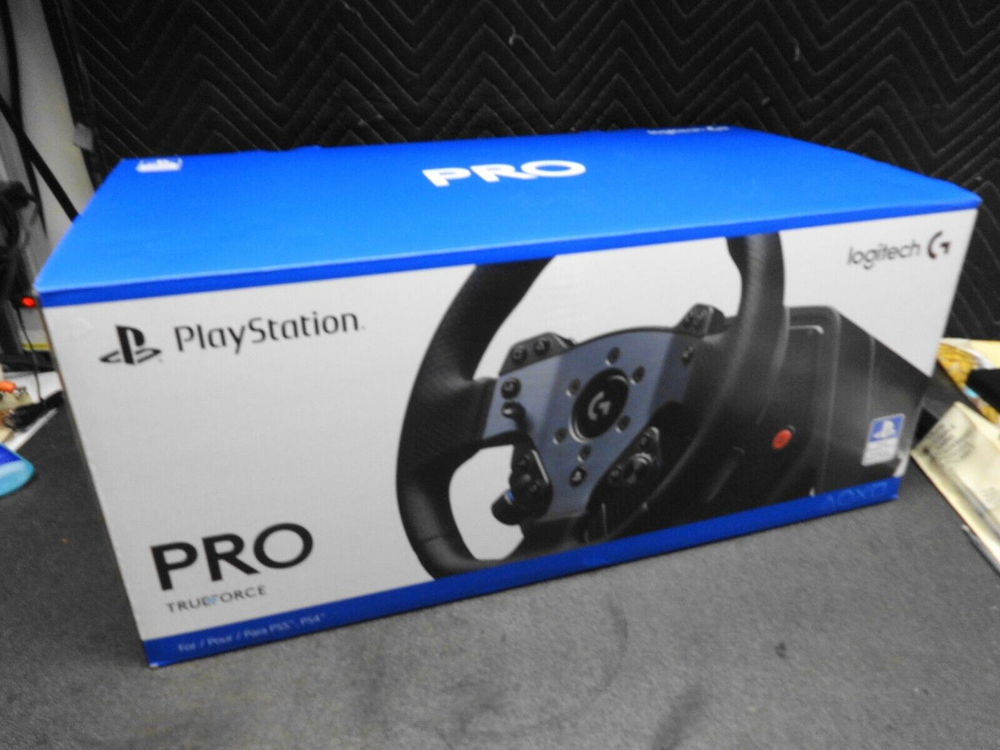 Logitech PRO Racing Wheel for Sony PlayStation 5/PlayStation 4 - PC - Black