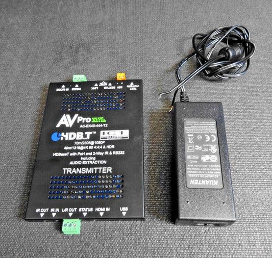 AVPro Edge AC-EX40-444-T-2 40M 18Gbps HDBaseT Extender TRANSMITTER w/ Power