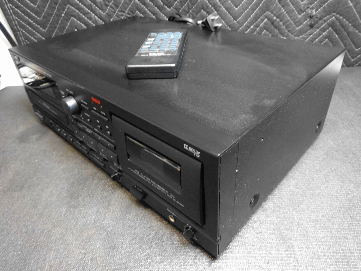 TEAC AD-800 CD/CASSETTE DECK WITH ORIGINAL REMOTE - Serviced