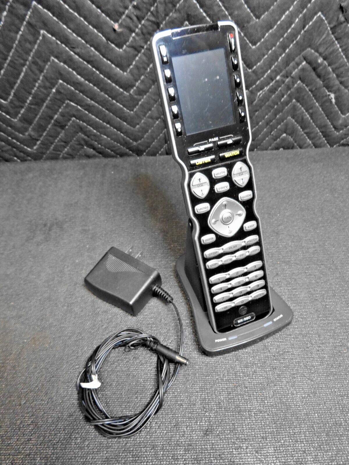 URC MX-980 Universal Remote Control w/ Charging Cradle and Power Adapter