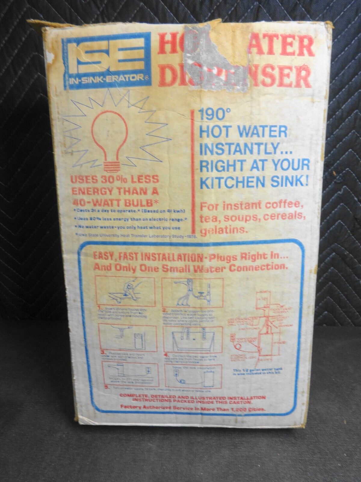 In Sink Erator ISE H-770 - Instant Hot Water Dispenser Kit - NOS