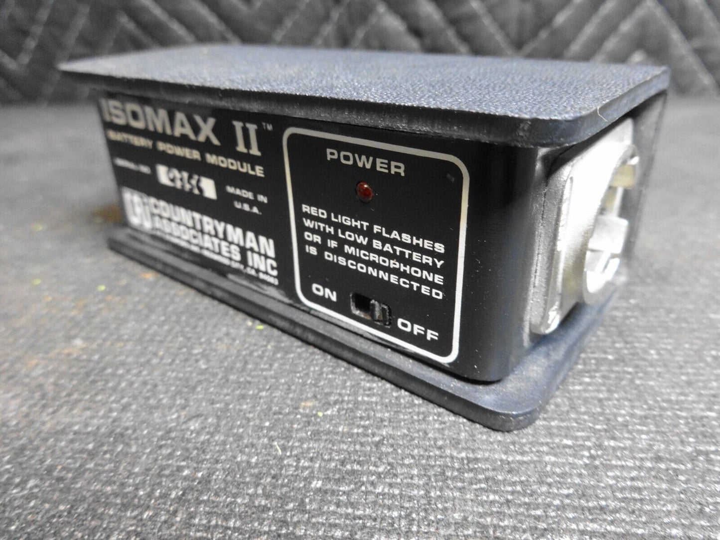 Countryman ISOMAX II battery power module