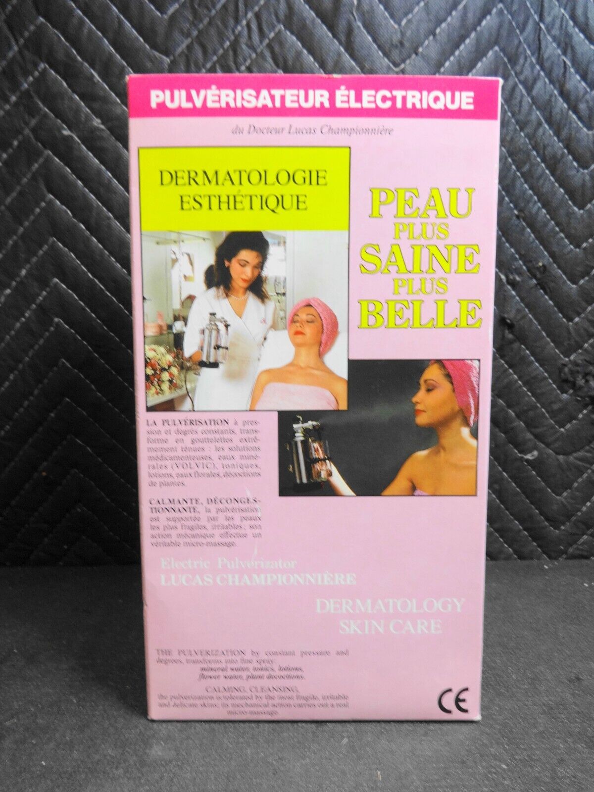 NIB - Holo Electron Lucas Championniere Sprayer Paris France Facial Steamer NOS