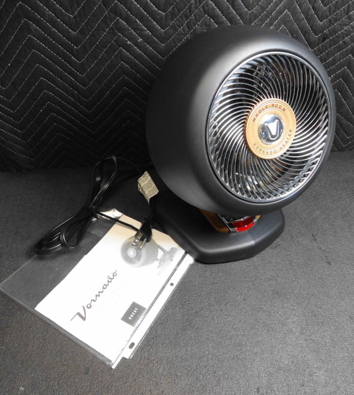 🔥 Vornado VHEAT Whole Room Vintage Metal Space Heater 1500W - BLACK 🔥