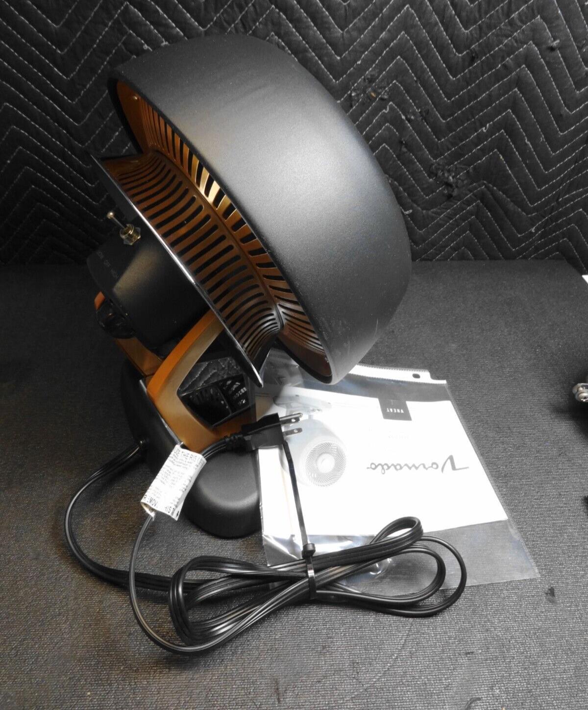 🔥 Vornado VHEAT Whole Room Vintage Metal Space Heater 1500W - BLACK 🔥