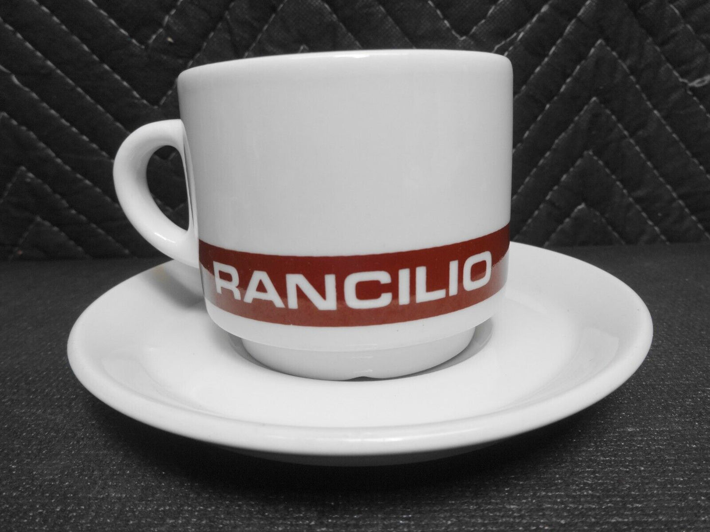 RANCILIO Espresso Coffee Cup & Saucer Set by IPA Italy