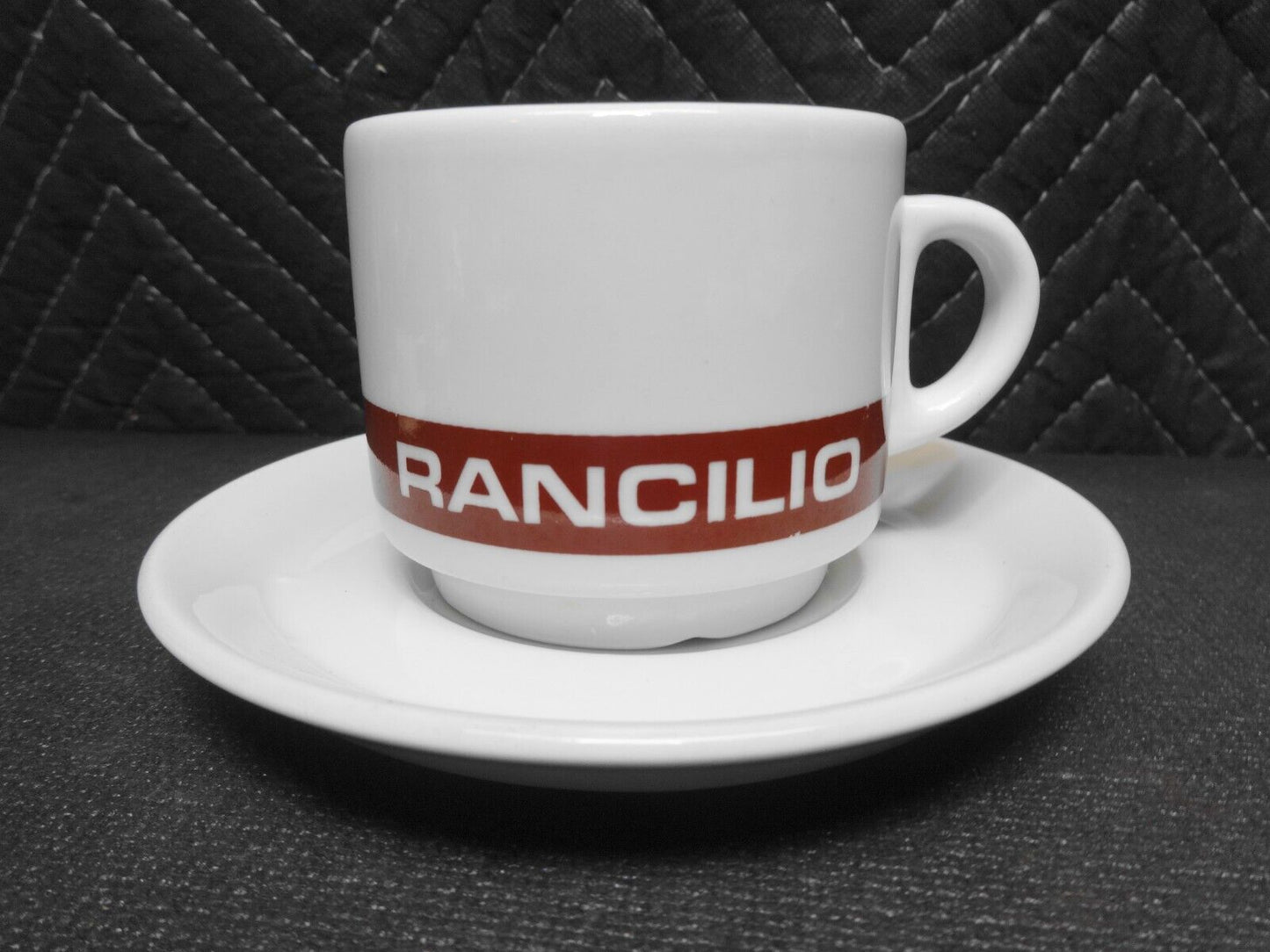 RANCILIO Espresso Coffee Cup & Saucer Set by IPA Italy